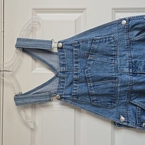 Old Navy Light Blue Denim Overalls